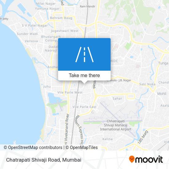 Chatrapati Shivaji Road map