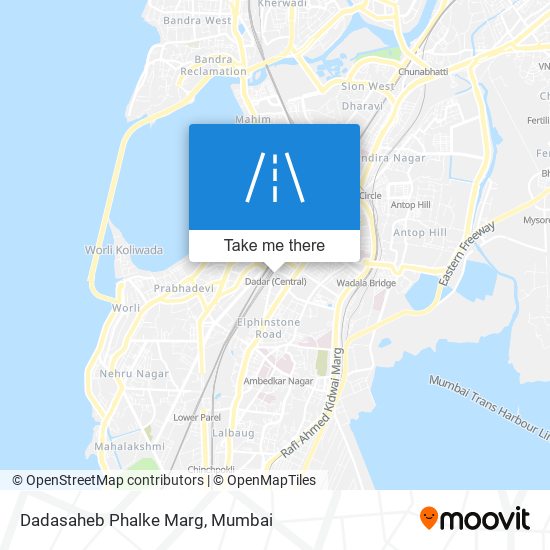 Dadasaheb Phalke Marg map