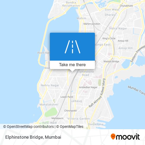 Elphinstone Bridge map