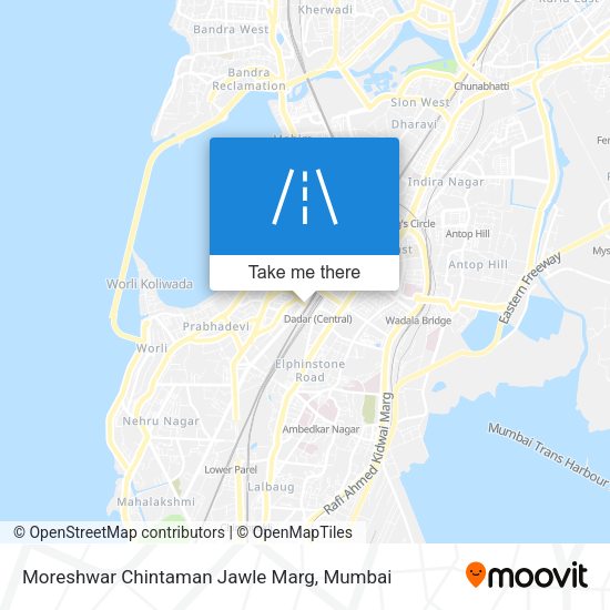 Moreshwar Chintaman Jawle Marg map