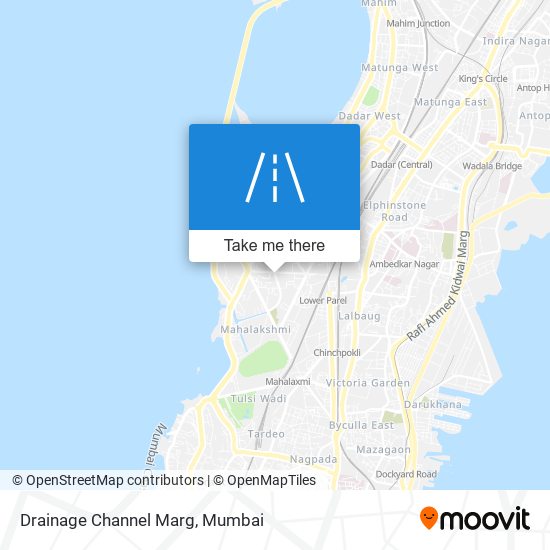 Drainage Channel Marg map