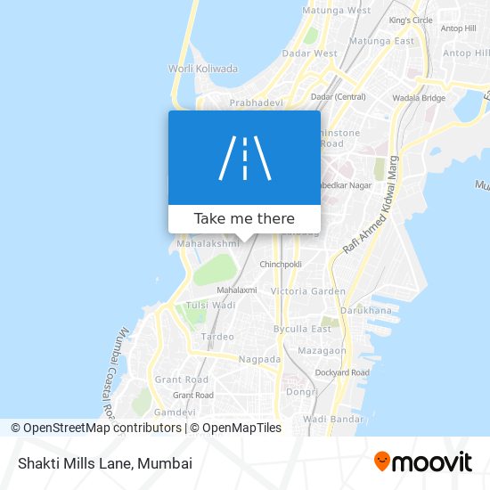 Shakti Mills Lane map