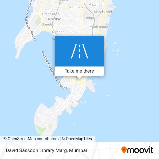 David Sassoon Library Marg map