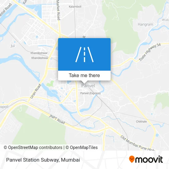 Panvel Station Subway map