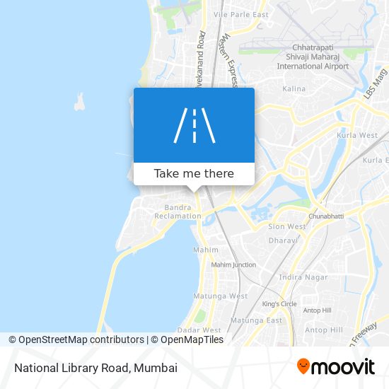 National Library Road map