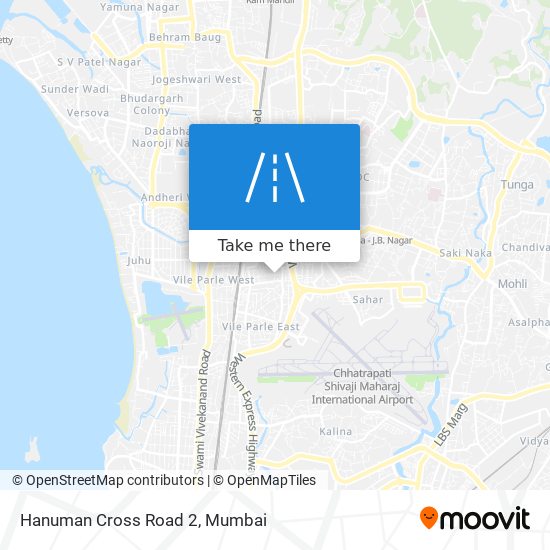 Hanuman Cross Road 2 map