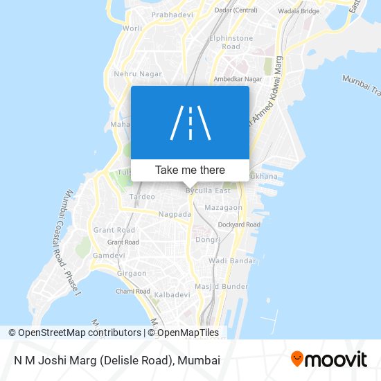 N M Joshi Marg (Delisle Road) map