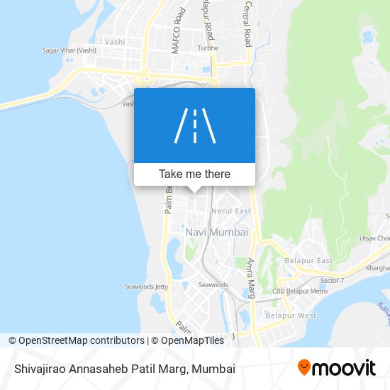 Shivajirao Annasaheb Patil Marg map