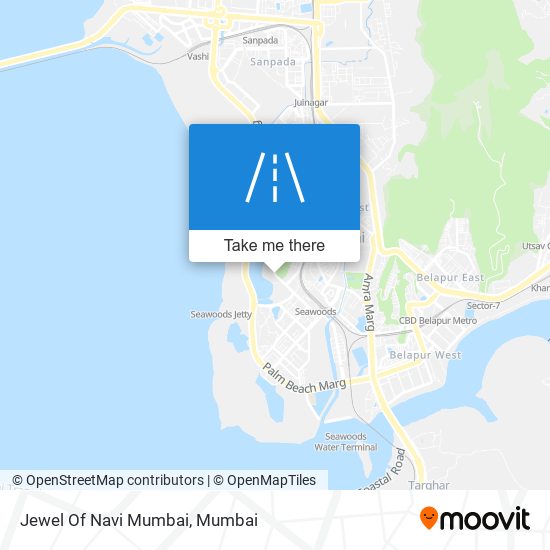 Jewel Of Navi Mumbai map