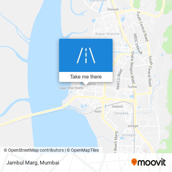 Jambul Marg map