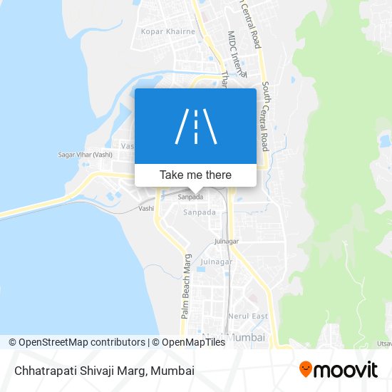 Chhatrapati Shivaji Marg map