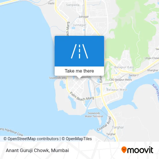 Anant Guruji Chowk map