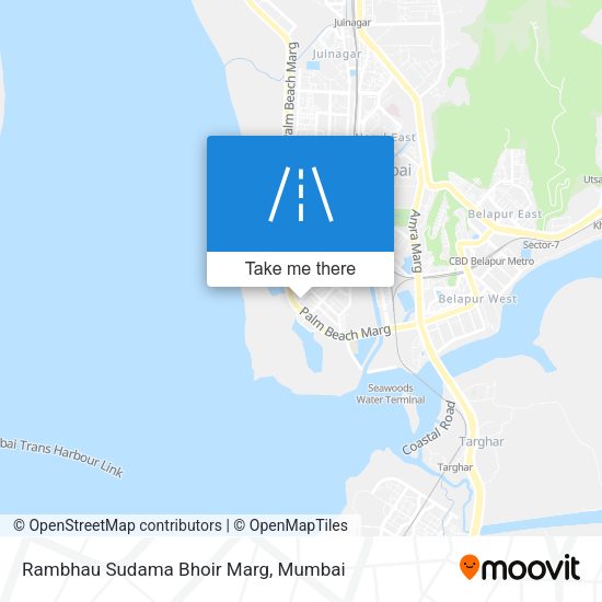 Rambhau Sudama Bhoir Marg map