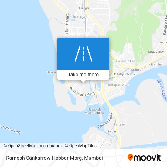 Ramesh Sankarrow Hebbar Marg map