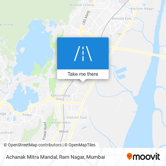 Achanak Mitra Mandal, Ram Nagar map