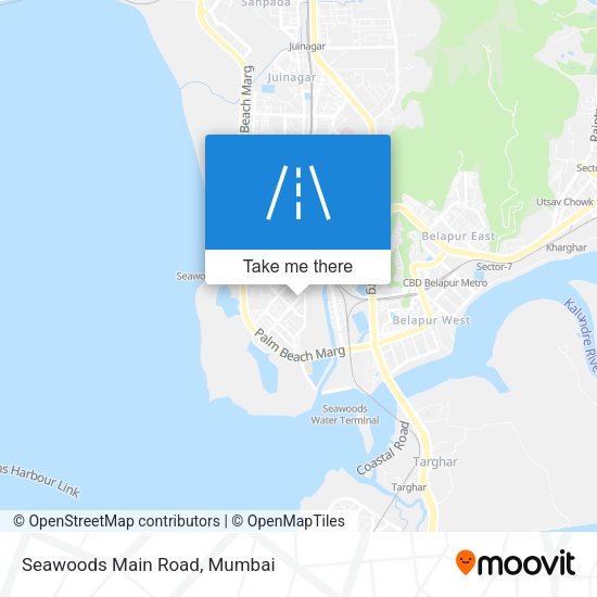 Seawoods Main Road map