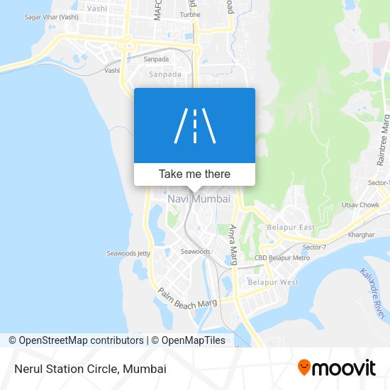 Nerul Station Circle map