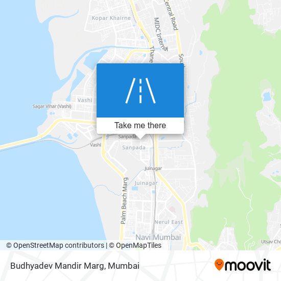 Budhyadev Mandir Marg map