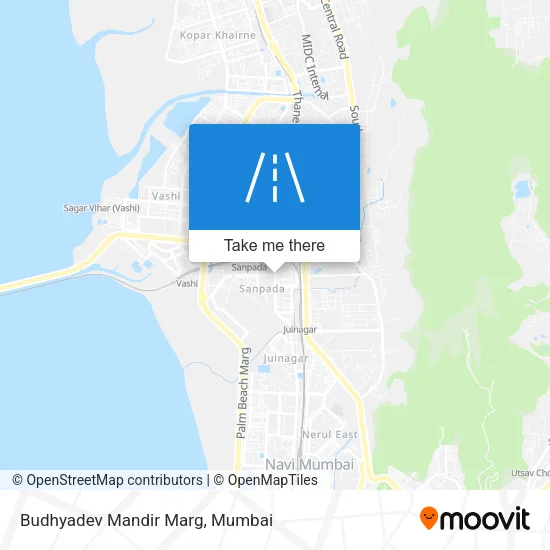 Budhyadev Mandir Marg map