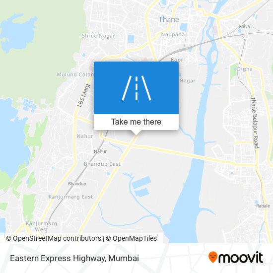 Eastern Express Highway map