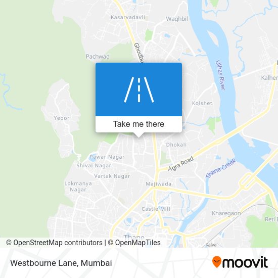 Westbourne Lane map