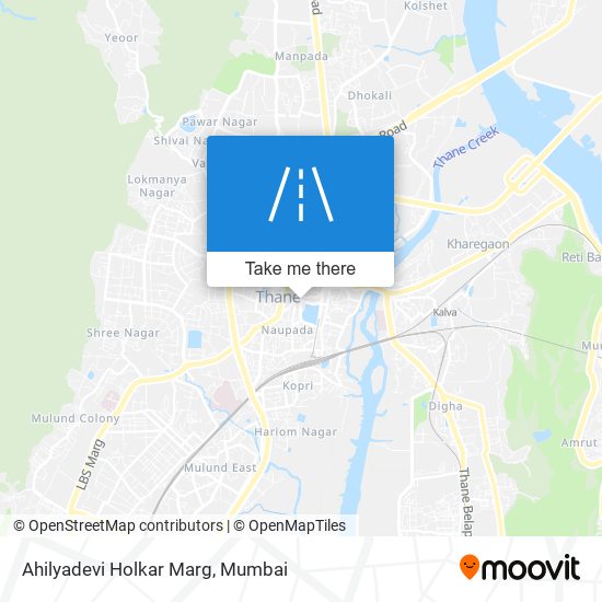 Ahilyadevi Holkar Marg map