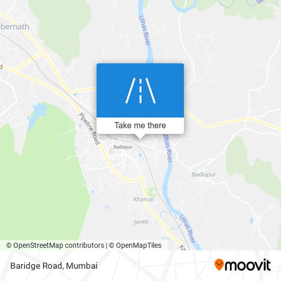 Baridge Road map