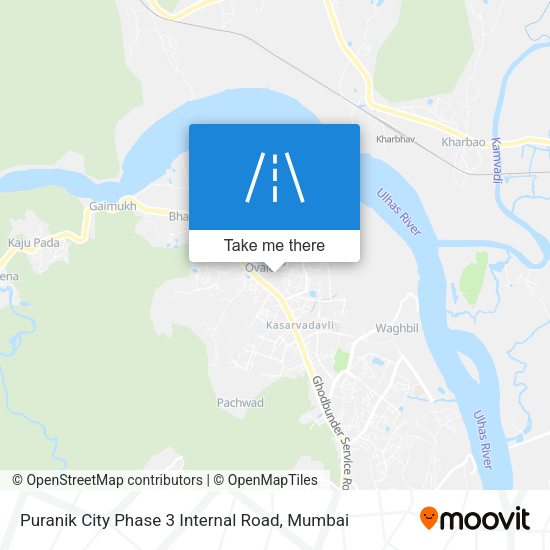 Puranik City Phase 3 Internal Road map