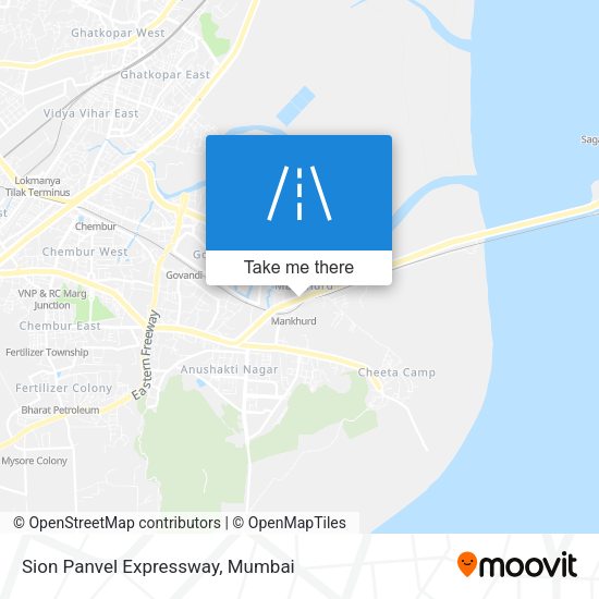 Sion Panvel Expressway map