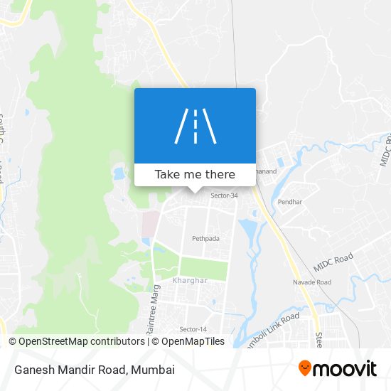 Ganesh Mandir Road map