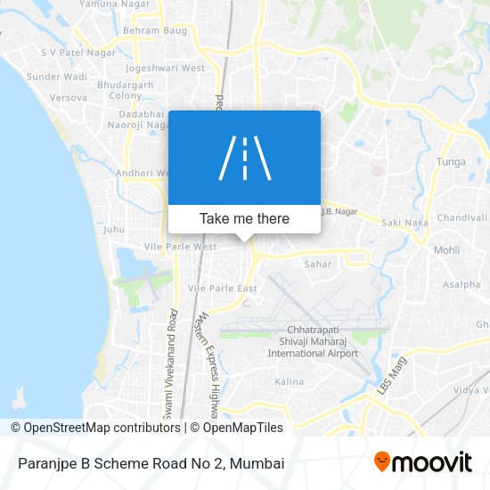 Paranjpe B Scheme Road No 2 map