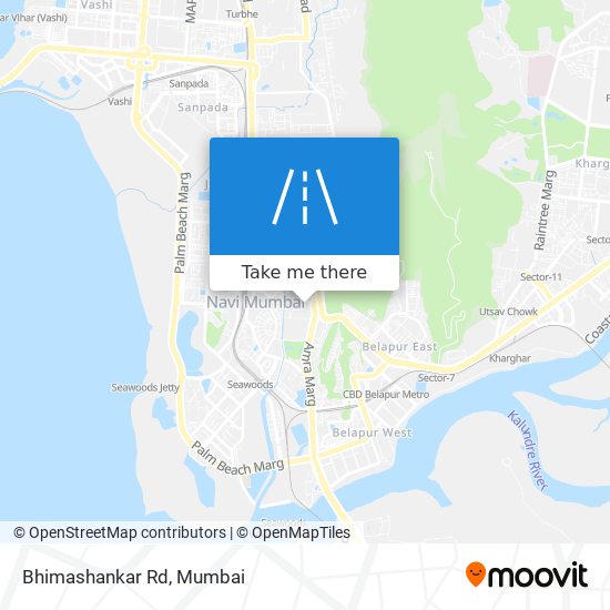 Bhimashankar Rd map