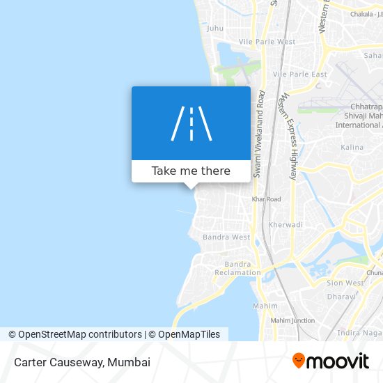 Carter Causeway map