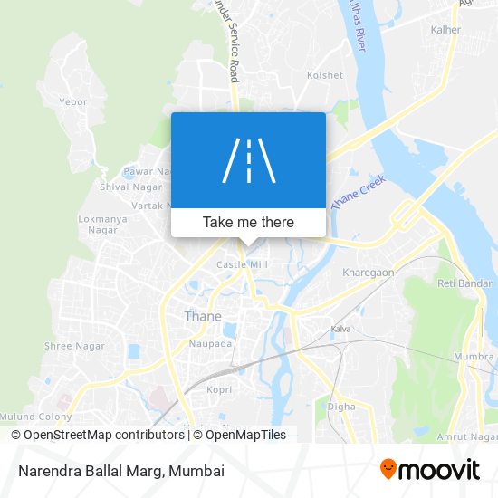 Narendra Ballal Marg map