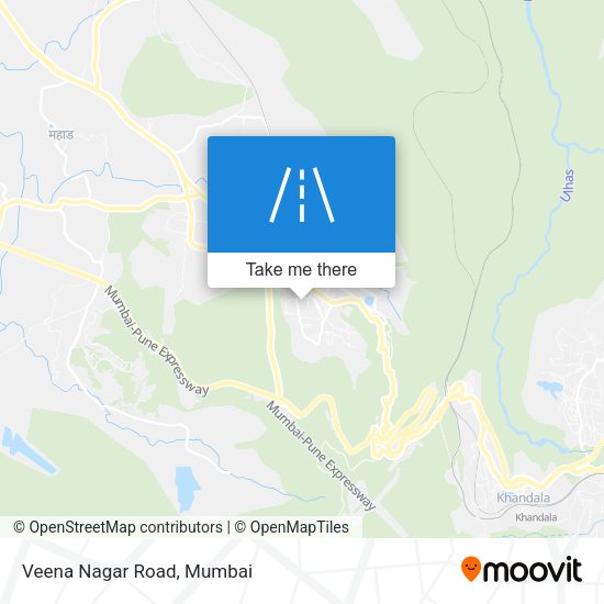 Veena Nagar Road map