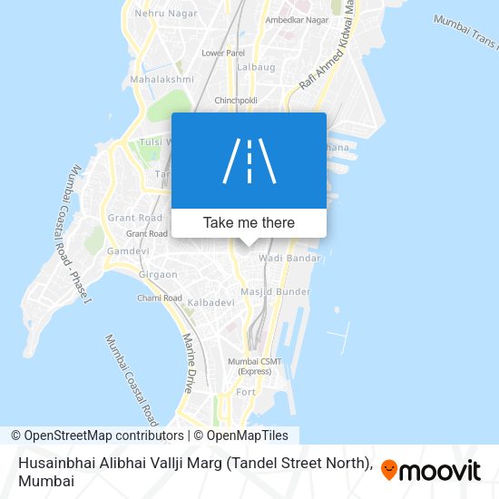 Husainbhai Alibhai Vallji Marg (Tandel Street North) map