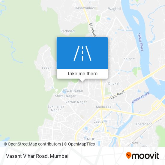 Vasant Vihar Road map