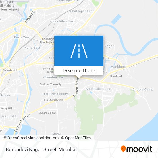 Borbadevi Nagar Street map