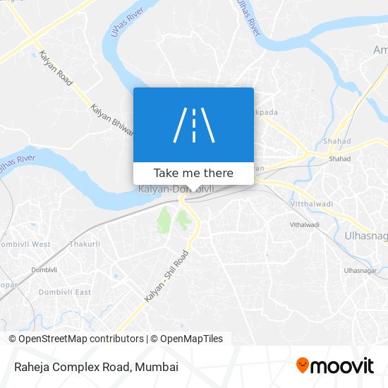 Raheja Complex Road map