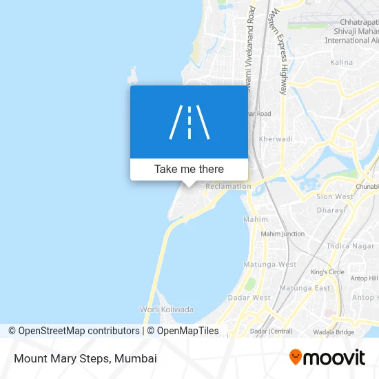 Mount Mary Steps map