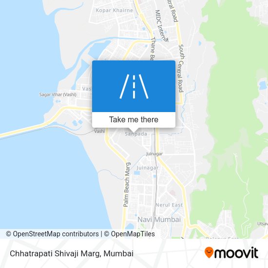 Chhatrapati Shivaji Marg map