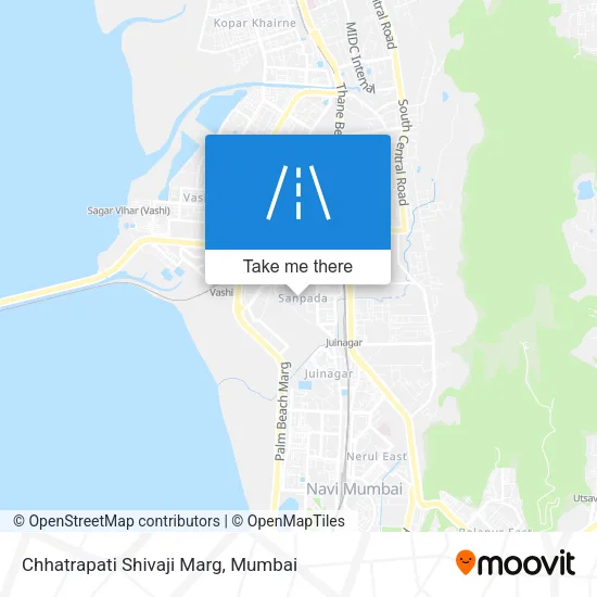 Chhatrapati Shivaji Marg map
