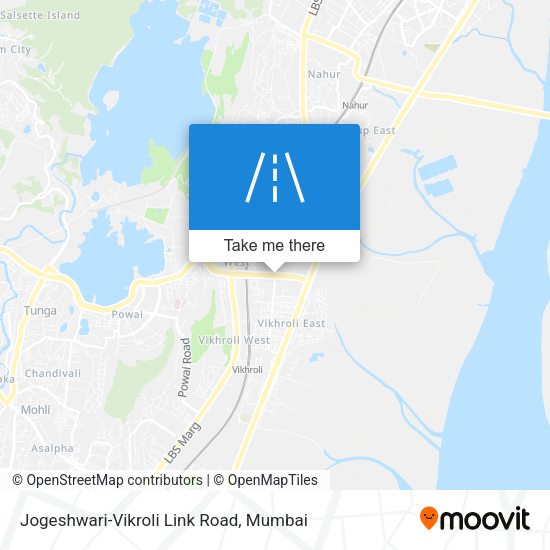 Jogeshwari-Vikroli Link Road map