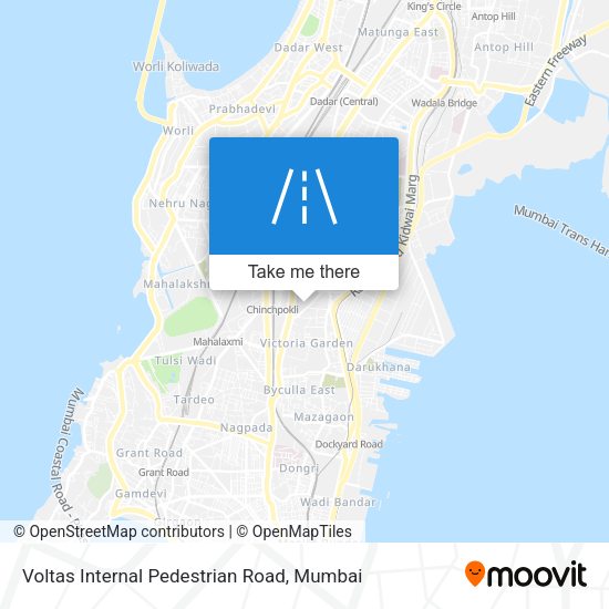 Voltas Internal Pedestrian Road map