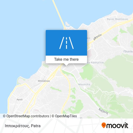 Ιπποκράτους map