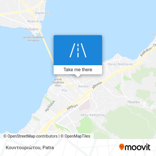 Κουντουριώτου map