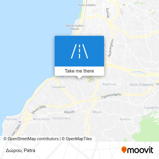 Δώρου map