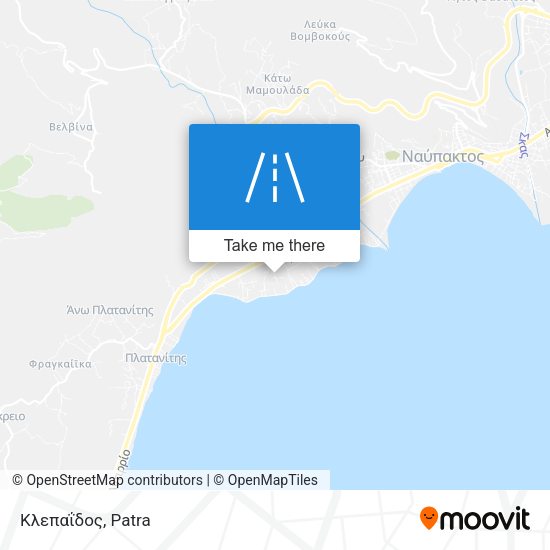 Κλεπαΐδος map