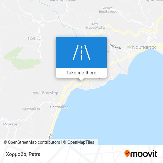 Χορμόβα map