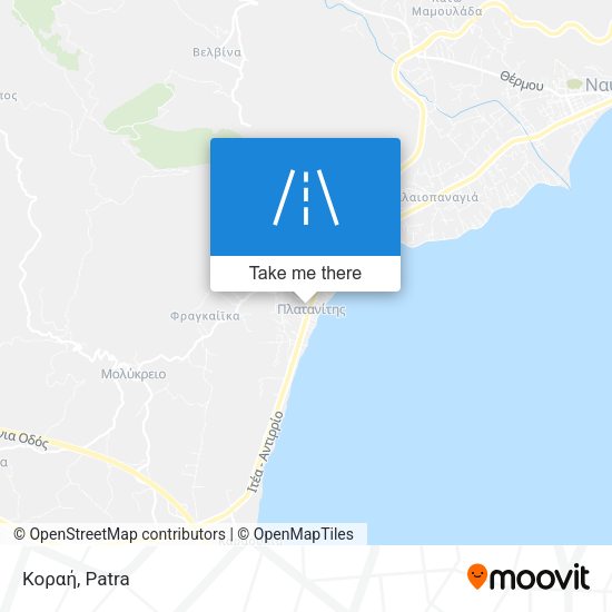 Κοραή map
